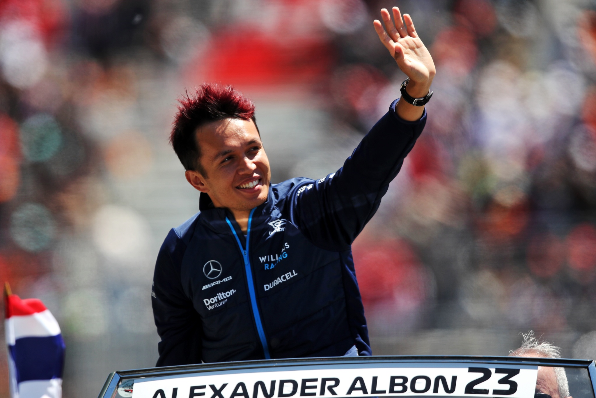 Alexander Albon (THA) Williams Racing on the drivers parade. Formula 1 World Championship, Rd 9, Canadian Grand Prix,