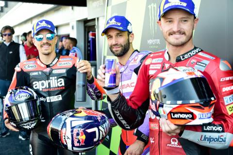 Johann Zarco, Maverick Vinales, Jack Miller, British MotoGP, 6 August