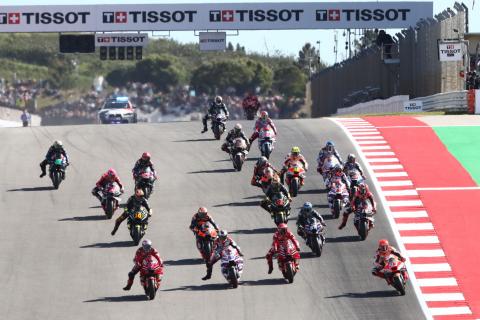 Start, Sprint Race, Portuguese MotoGP, 25 March