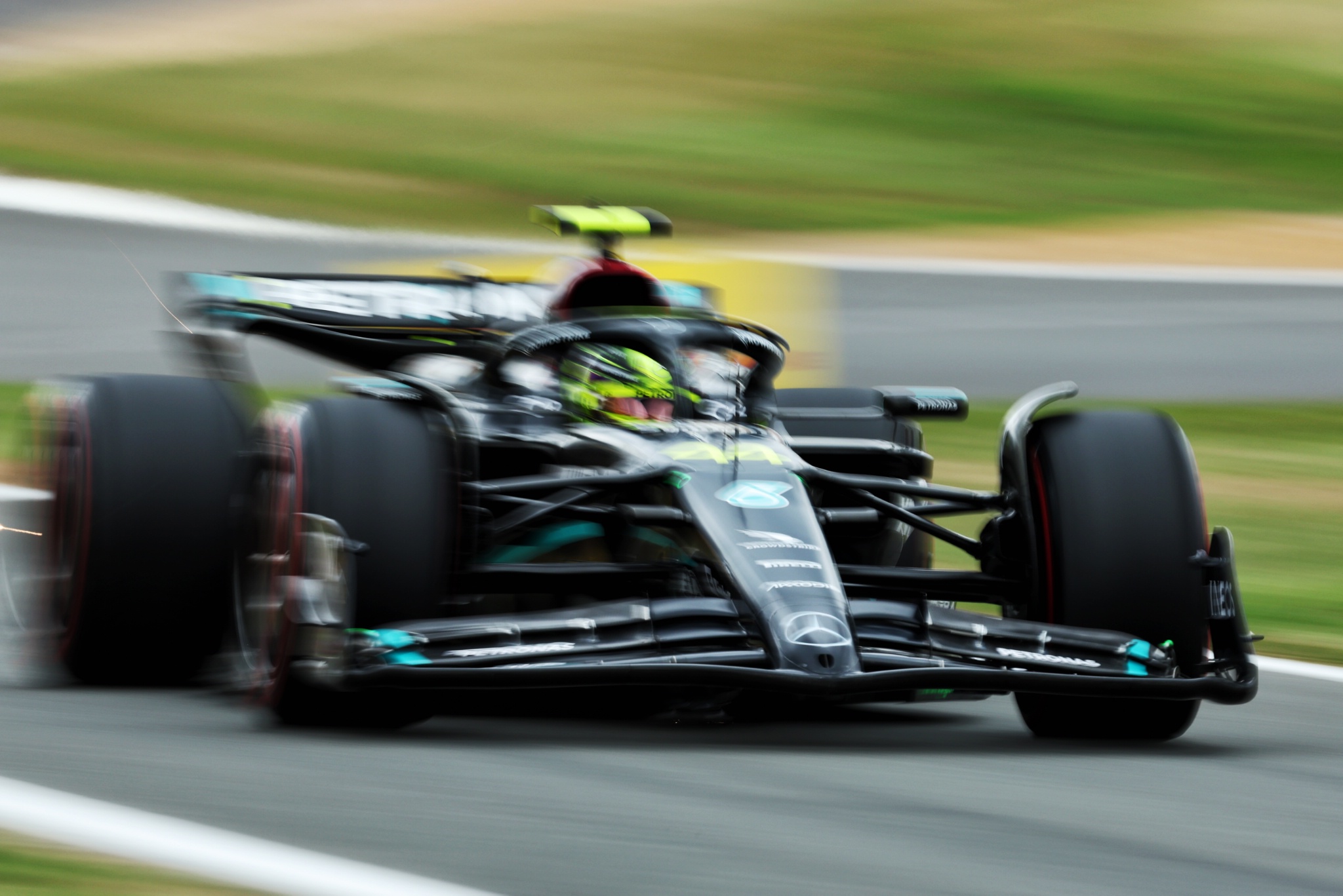 Lewis Hamilton (GBR) Mercedes AMG F1 W14. Formula 1 World Championship, Rd 11, British Grand Prix, Silverstone, England,