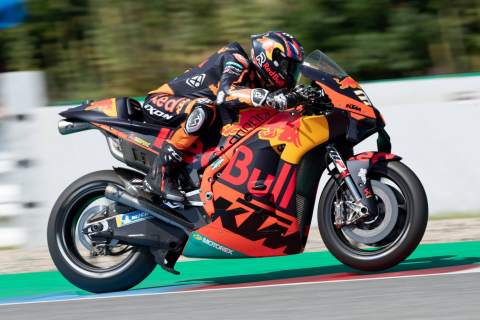 Binder storms to spectacular maiden MotoGP win for KTM in Brno