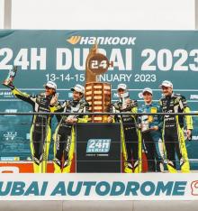 WRT #46 Dubai 24 Hours podium